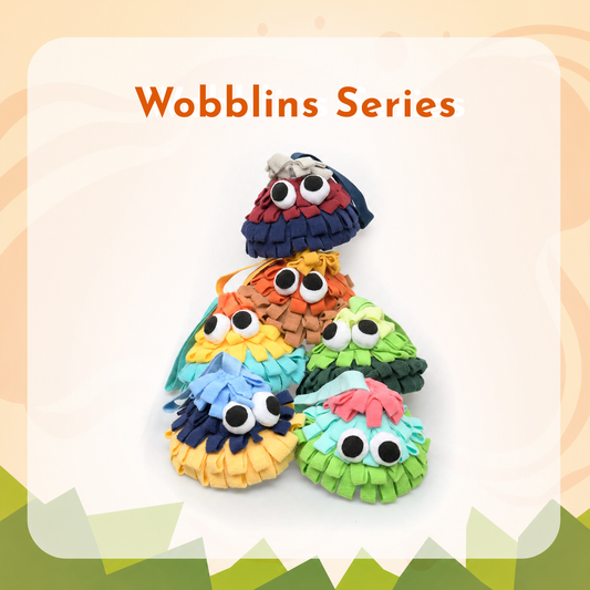 Wobblins Cute Snuffle Dog Toy
