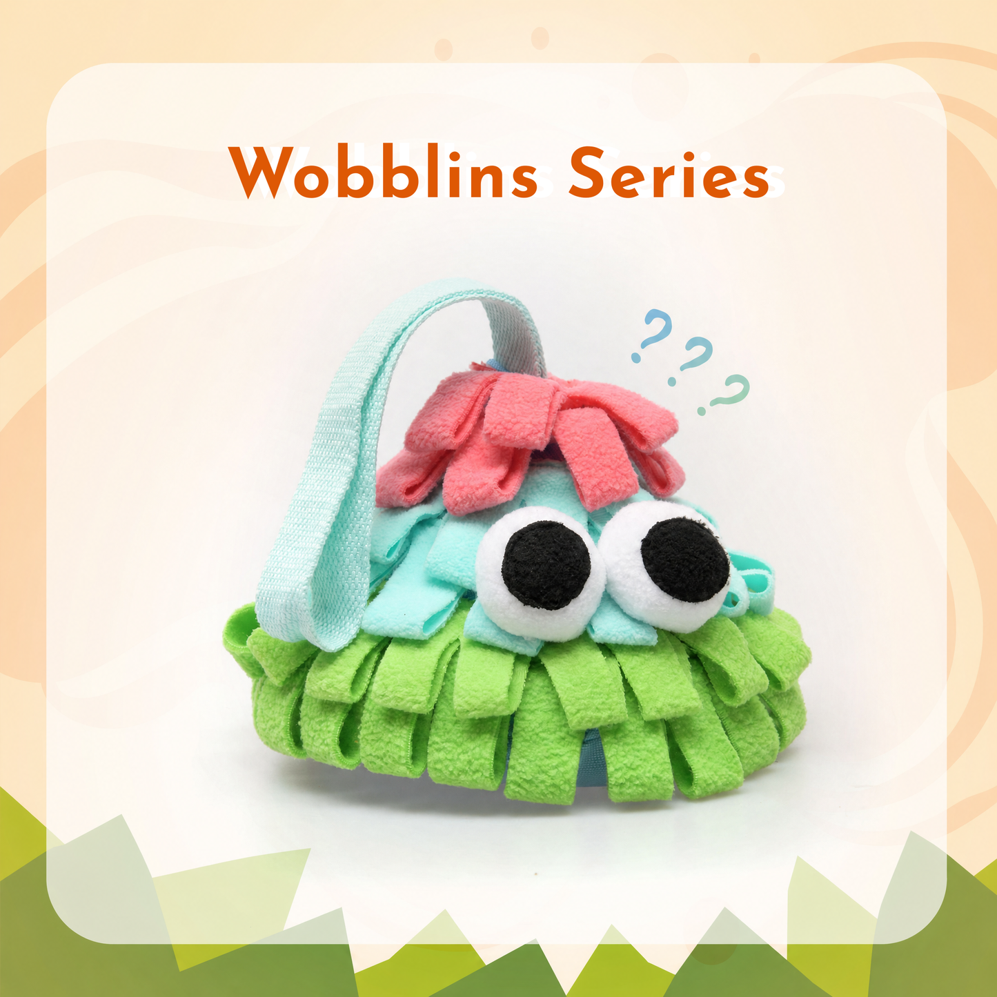 Wobblins Cute Snuffle Dog Toy