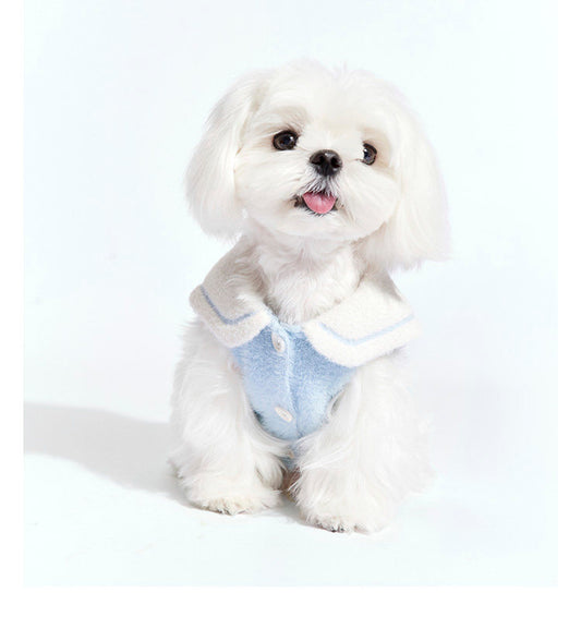Baby Blue Fluffy Sweater