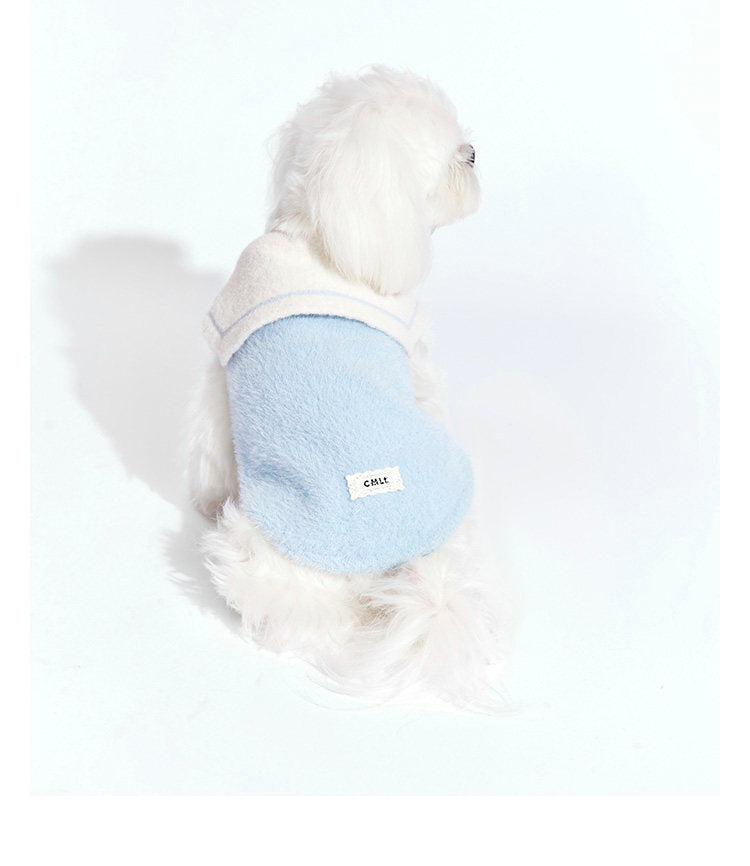Baby Blue Fluffy Sweater