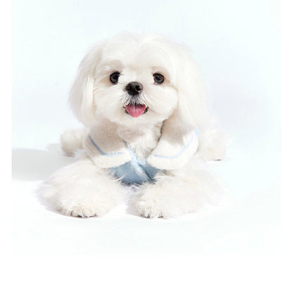 Baby Blue Fluffy Sweater
