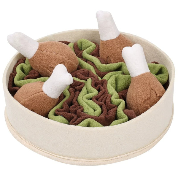 Chicken Bucket Snuffle Bowl